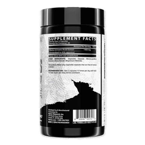 Nutrex Tribulus Black 1400 X 90 Capsules (Barquisimeto)