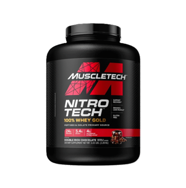MuscleTech Nitro-Tech 100% Whey Gold - 5lbs (Valencia)