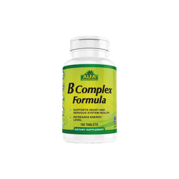 B Complex Formula Alfa x 1 Frasco con 100 Tabletas